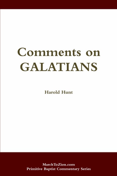 Comments on Galatians